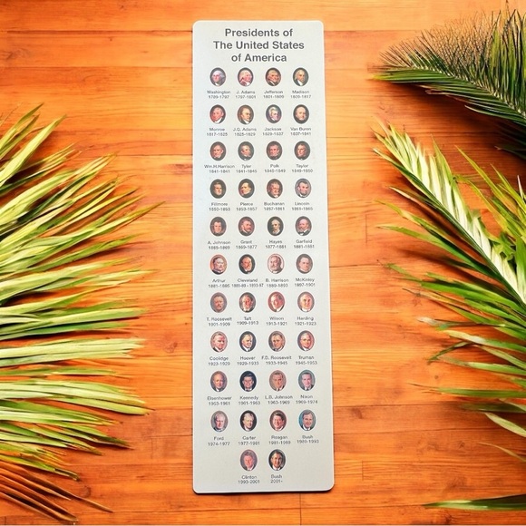 History Channel Club U.S. Presidents Paper Bookmark – We The People - Picture 1 of 7